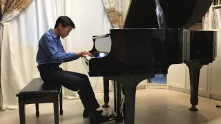 Toccata in a minor by Timothy Brown, pianist Asher Lee 2017.05.09