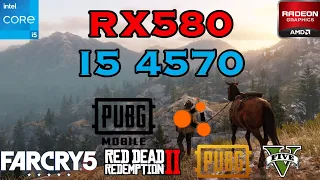 I5 4570 + RX 580 |  TEST IN 6 GAMES | IN 2023