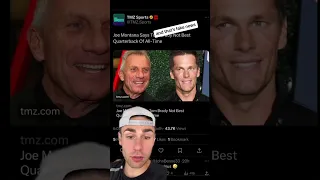 JOE MONTANA SAYS DAN MARINO IS THE BEST QUARTERBACK OF ALL TIME OVER TOM BRADY