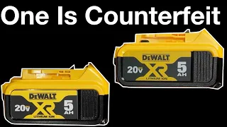 Dewalt 20v Counterfeit,  Watch Out!