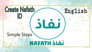 How to create Nafath ID in English | How to activate Nafath app | Tech Bro