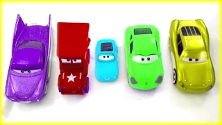 🔴Disney Cars 🔴Color Mix-Up [Learn Colors ESL]