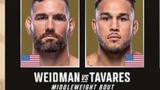 The return of “The All-American” Chris Weidman to Brad Tavares