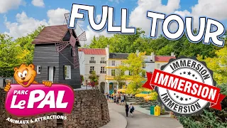 PARC LE PAL FULL TOUR COMPLET - ETE 2023 - ATTRACTIONS