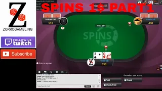 100 spins 1$ on partypoker part 1