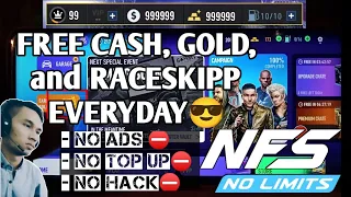 NO HACK FREE CASH AND GOLD FOR NFS No Limits