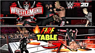 WWE 2k20 Roman Reigns vs Edge COMMANDO Official || #WrestleMania37 ||