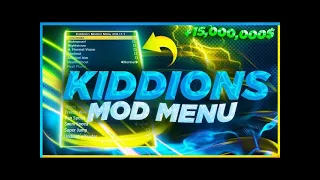 KIDDIONS MOD MENU GTA 5 | FREE MONEY + RP |DOWNLOAD PC 2021