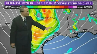 Warm, humid then storms Wednesday in SE Texas thanks to a cold front