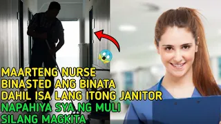 PINAHIYA AT BINASTED NYA ANG BINATA DAHIL ISA LANG ITONG JANITOR