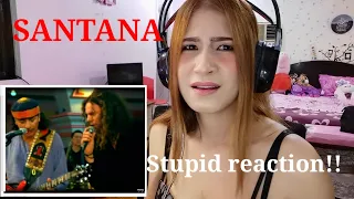 First reaction to CARLOS SANTANA || CORAZON ESPINADO (stupid reaction)