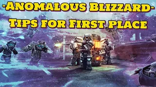 STALCRAFT - Anomalous Blizzard - How to Get FIRST PLACE