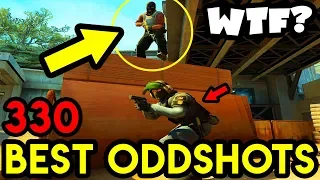 1 IQ CLUTCH *WTF* - CS:GO BEST ODDSHOTS #330