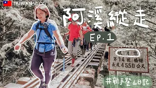 Taiwan🏔｜First time backpacking in the mountain🏕、STUNNING trail🌼、Alishan💨