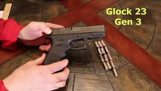 Glock 23 Gen 3 Tabletop Review