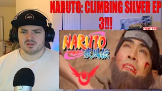 REACTION TO NARUTO LIVE ACTION: CLIMBING SILVER EP 3 | RE:ANIME ❗️AMAZING❗️