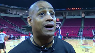 Fresno State Men's Basketball: Coach Rodney Terry (12/15/17)