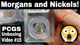 PCGS Unboxing Video #16 - Morgan Dollars and Silver Nickels