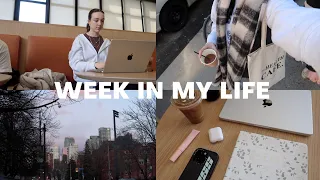 COLLEGE WEEK IN MY LIFE: campus study days, whole foods haul, workouts & final papers