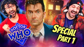 DOCTOR WHO REACTION! 60th Anniversary Special | "The Star Beast" | David Tennant | Donna Returns