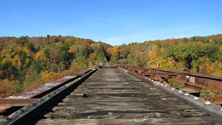 Clarion Trestle and Tunnels, Clarion County, PA - October 23, 2023