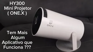 MiniProjetor HY300 Aceita Vários Aplicativos Para Melhorar a Funcionalidade e Intuitividade do ONEX