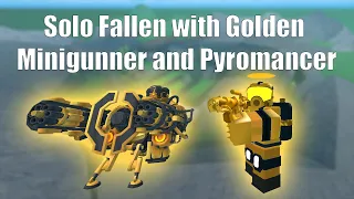 TDS Solo Fallen with Reworked Golden Minigunner and Golden Pyromancer