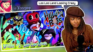 OMG LOO LOO LAND !!!  HELLUVA BOSS - Loo Loo Land | Episode 2 | Reaction @SpindleHorse