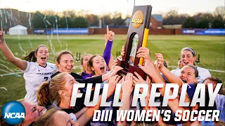 Messiah v. William Smith: 2019 DIII women's NCAA soccer championship (Full replay)