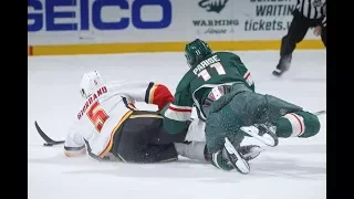 Calgary Flames vs Minnesota Wild - January 9, 2018 | Game Highlights | NHL 2017/18