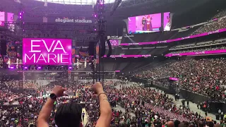 Eva Marie SummerSlam 2021 entrance (live crowd reaction)