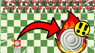 ONE LEGENDARY CHECKER VS ALL CHESS PIECES | Chess Memes #6