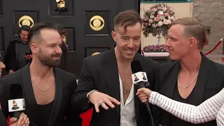 RÜFÜS DU SOL Red Carpet Interview | 2022 GRAMMYs