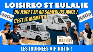 Les journées VIP NOTIN Camping-cars avec Henry et Bertrand