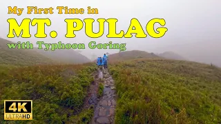 Mt. Pulag with Typhoon Goring - First Time in Mt. Pulag (4K)