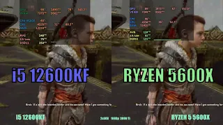 i5 12600 kf vs Ryzen 5 5600x in 2023