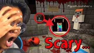 I Scared My Friend with MOST HAUNTED Map in Minecraft...