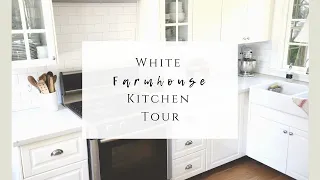 White Farmhouse Kitchen Tour