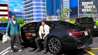 ОТЕЦ И СЫН В GTA 5 - РАБОТАЮ ЛИЧНЫМ ВОДИТЕЛЕМ НА BMW 7! ПОКАЗАЛ СВОЕЙ ДЕВУШКЕ НАШ НОВЫЙ ДОМ! 🌊ВОТЕР