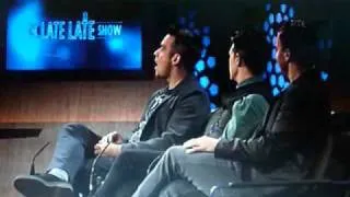 Take That Robbie Wiliams  The Late Late Show Irland Interview Part 2 10.12.2010