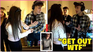 CLIX *FREAKS OUT* After TIK TOK Girl BREAKS Into His ROOM & Confronts Him On LIVE STREAM! (Fortnite)