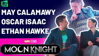 'RDJ? IDK Who That Is!' Oscar Isaac & Moon Knight Cast On Iron Man, British Slang & Doors Vs Wheels!