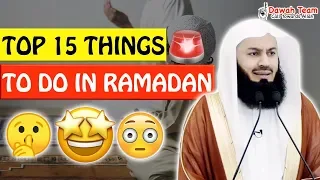 🚨TOP 15 THINGS TO DO IN RAMADAN 😎 ᴴᴰ