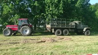 Kraz 255 vs Case 1455 Xl