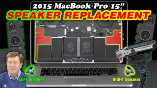 Speaker Replacement: mid-2015 MacBook Pro 15" A1398 [Revised]