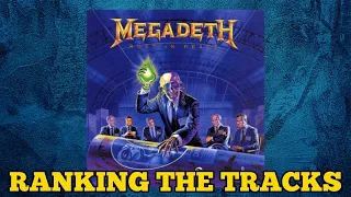RANKING ALL 9 SONGS FROM MEGADETH - RUST IN PEACE (1990)