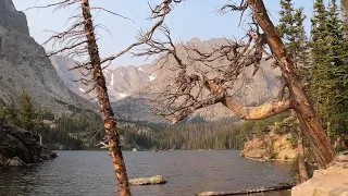 Hike to Loch Vale Lake Rocky Mountain National Park, Colorado