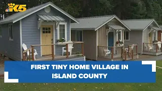 First tiny home village opens in Island County