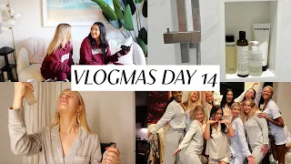VLOGMAS IN NEW YORK DAY 14: what’s in my shower, things I’m loving rn, holiday pajama party
