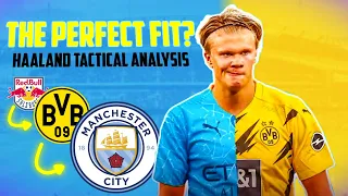 How Erling Haaland Will Fit in At Manchester City | Haaland Tactical Analysis